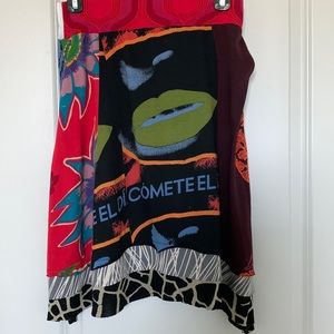 UNIQUE & FABULOUS DESIGUAL SKIRT